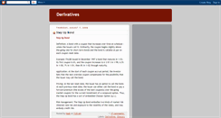 Desktop Screenshot of investments-derivatives.blogspot.com