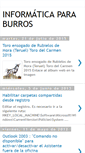 Mobile Screenshot of informaticaparaburros.blogspot.com