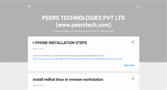 Desktop Screenshot of peerstech.blogspot.com