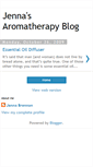Mobile Screenshot of jennaaromatherapy.blogspot.com