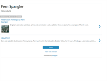 Tablet Screenshot of fernspangler.blogspot.com