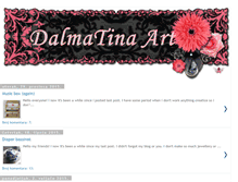 Tablet Screenshot of dalmatinaart.blogspot.com