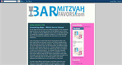 Desktop Screenshot of barmitzvahfavors.blogspot.com