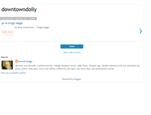 Tablet Screenshot of downtowndoily.blogspot.com