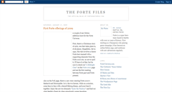 Desktop Screenshot of fortefiles.blogspot.com