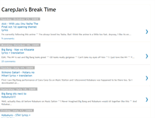 Tablet Screenshot of carepsbreaktime.blogspot.com