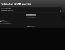 Tablet Screenshot of ikrammalaysia.blogspot.com