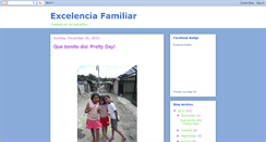 Desktop Screenshot of excelenciafamiliarcr.blogspot.com