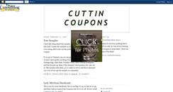 Desktop Screenshot of cuttincoupons.blogspot.com