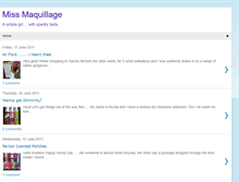 Tablet Screenshot of missmaquillage.blogspot.com