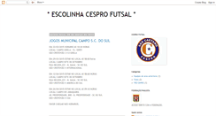 Desktop Screenshot of futsalsaocaetano.blogspot.com