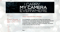 Desktop Screenshot of icarrymycameraeverywhere.blogspot.com