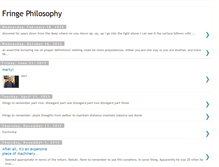 Tablet Screenshot of fringephilosophy.blogspot.com