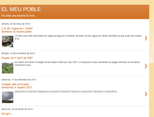 Tablet Screenshot of el-meu-poble.blogspot.com