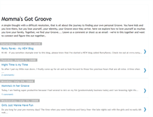 Tablet Screenshot of mommasgroove.blogspot.com