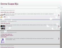 Tablet Screenshot of donnaguapabiju.blogspot.com