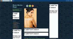 Desktop Screenshot of musicmoviesmagic.blogspot.com