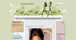 Desktop Screenshot of glamourworldwide.blogspot.com