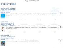 Tablet Screenshot of igualesypunto.blogspot.com