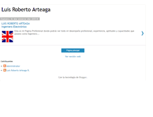 Tablet Screenshot of luisrobertoarteaga.blogspot.com