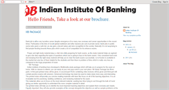 Desktop Screenshot of iibmumbai.blogspot.com