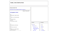 Desktop Screenshot of chord123.blogspot.com