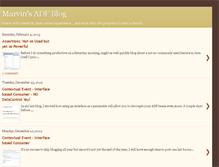 Tablet Screenshot of adfdeveloper.blogspot.com