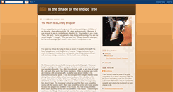 Desktop Screenshot of intheshadeoftheindigotree.blogspot.com