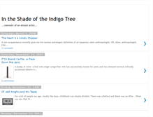 Tablet Screenshot of intheshadeoftheindigotree.blogspot.com