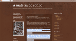 Desktop Screenshot of amateriadosonho.blogspot.com