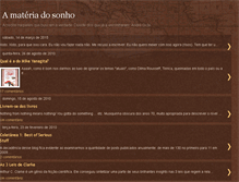 Tablet Screenshot of amateriadosonho.blogspot.com