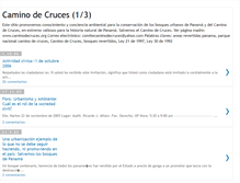 Tablet Screenshot of caminodecrucespanama.blogspot.com