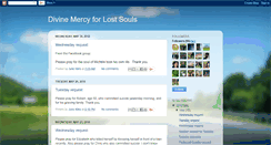 Desktop Screenshot of divinemercyforlostsouls.blogspot.com