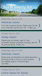 Mobile Screenshot of divinemercyforlostsouls.blogspot.com