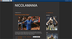 Desktop Screenshot of nicolamania.blogspot.com