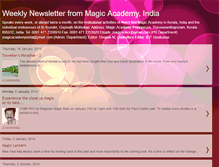 Tablet Screenshot of magicweekly.blogspot.com