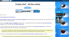 Desktop Screenshot of cricket24x7.blogspot.com