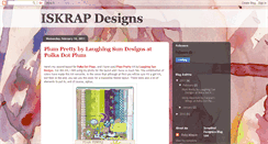 Desktop Screenshot of iskrapdesigns.blogspot.com