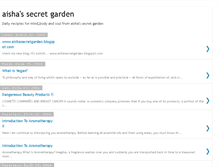 Tablet Screenshot of aishaspa.blogspot.com