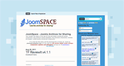 Desktop Screenshot of joomspace.blogspot.com