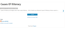 Tablet Screenshot of causes-of-illiteracy-936.blogspot.com