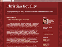 Tablet Screenshot of christianequality.blogspot.com