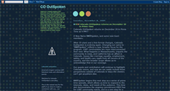 Desktop Screenshot of coloradooutspoken.blogspot.com
