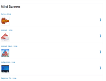 Tablet Screenshot of miniscreen.blogspot.com