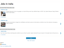 Tablet Screenshot of greatestjobsinindia.blogspot.com