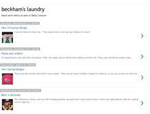 Tablet Screenshot of beckhamslaundry.blogspot.com