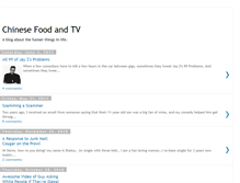 Tablet Screenshot of chinesefoodandtv.blogspot.com