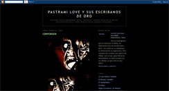 Desktop Screenshot of mundopastrami.blogspot.com