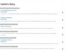 Tablet Screenshot of caitlinscpjourney.blogspot.com