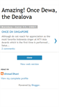Mobile Screenshot of oncedewa.blogspot.com